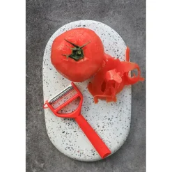 Eplucheur rasoir T DUO polymère rouge Opinel
