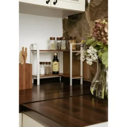 Etagère de cuisine d’angle 2 niveaux Louisa Wenko by Maximex