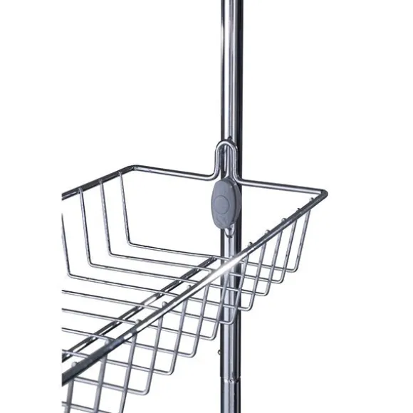 Etagère de porte 2 paniers et accroche-torchons Wenko by Maximex