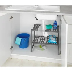 Etagère sous évier Flexi télescopique Wenko by Maximex