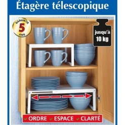 Etagère télescopique en fer Wenko by Maximex