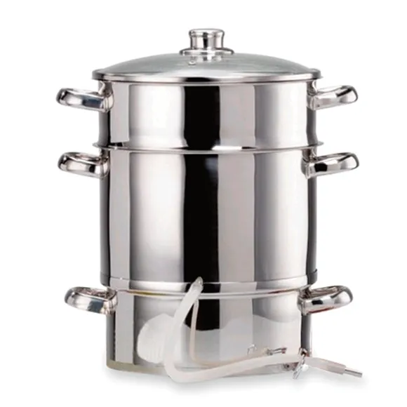 Extracteur de jus à vapeur en inox 26 cm 342635 Baumalu