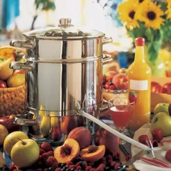 Extracteur de jus à vapeur en inox 26 cm 342635 Baumalu