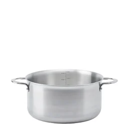 Faitout inox Alchimy 24 cm 5,5 L De Buyer
