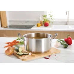 Faitout inox Excell'Inox 24 cm 5,4 L Mathon