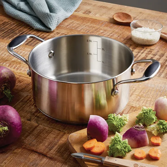 Faitout inox Excell'Inox 20 cm 3 L Mathon