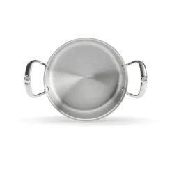 Faitout inox Milady avec couvercle en verre 20 cm 3 L De Buyer