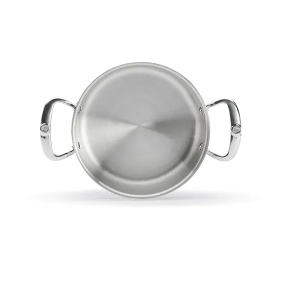 Faitout inox Milady avec couvercle en verre 20 cm 3 L De Buyer