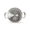 Faitout inox Milady avec couvercle en verre 24 cm 5,4 L De Buyer