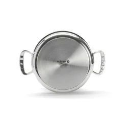 Faitout inox Milady avec couvercle en verre 24 cm 5,4 L De Buyer