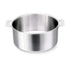 Faitout inox Mutine sans manche 24 cm 5,2 L Cristel