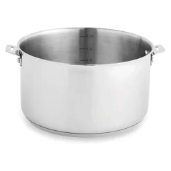 Faitout tout inox Clips’Inox sans manche 24 cm 5,9 L Mathon