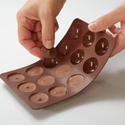 Flexi'plaque silicone 15 mini demi-sphères 3 cm Mathon