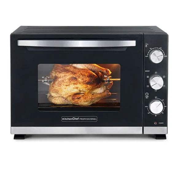 Four 38 L multifonction avec panier à frites KC.FOUR-38L Kitchen Chef Professional