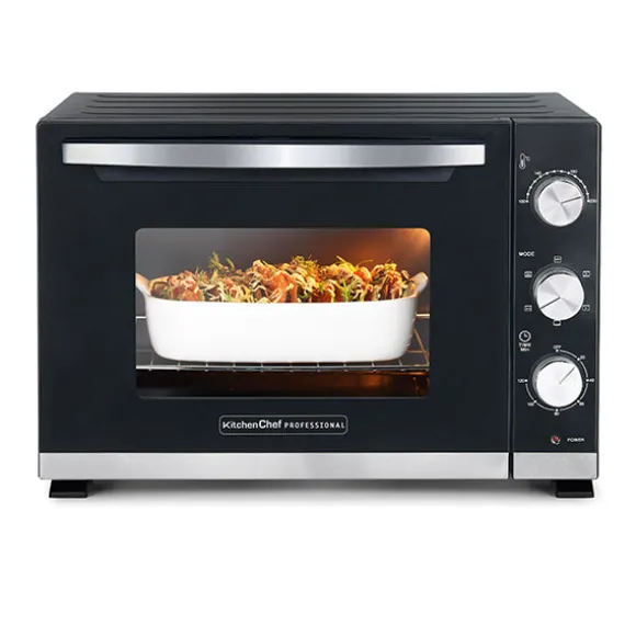 Four 38 L multifonction avec panier à frites KC.FOUR-38L Kitchen Chef Professional