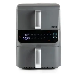 Friteuse à air chaud à doubles compartiments vertical 10 L 2500 W DO549FR Domo