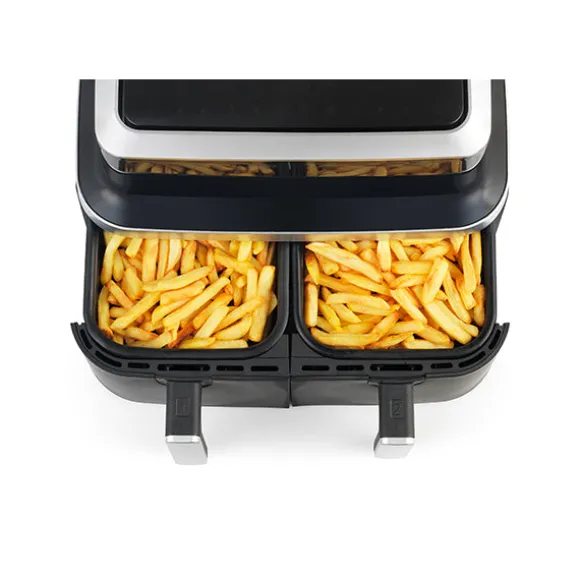 Friteuse sans huile à air pulsé 2 x 4,2 L KCP.FR84-AIRDUO Kitchen Chef Professional