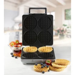 Gaufrier 4 gaufrettes rondes 1600 W DO9251W Domo