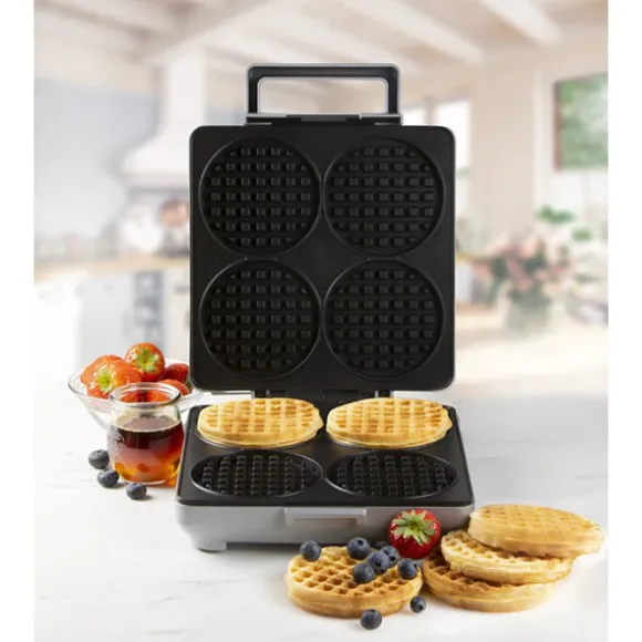 Gaufrier 4 gaufrettes rondes 1600 W DO9251W Domo
