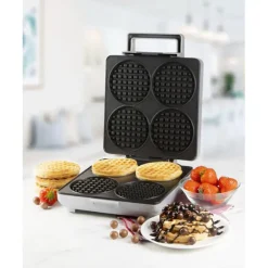 Gaufrier 4 gaufrettes rondes 1600 W DO9251W Domo