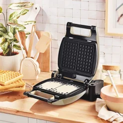 Gaufrier électrique Premium Gaufres® taupe 1200 W Lagrange