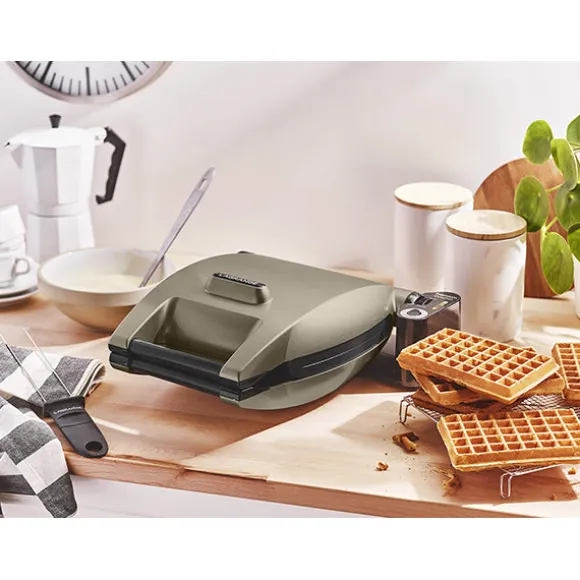Gaufrier électrique Premium Gaufres® taupe 1200 W Lagrange