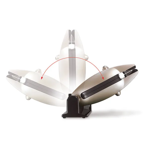 Gaufrier électrique Premium Gaufres® taupe 1200 W Lagrange