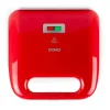 Gaufrier multifonctions 5 plaques 750 W Snack Party rouge Domo