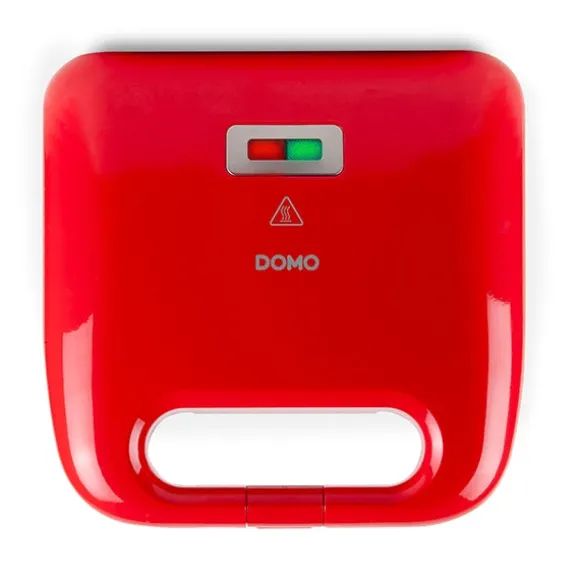 Gaufrier multifonctions 5 plaques 750 W Snack Party rouge Domo