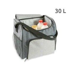 Glacière souple isotherme gris 30 L Mathon