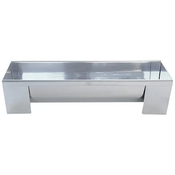 Gouttière à bûche démontable inox 30 cm Patisse