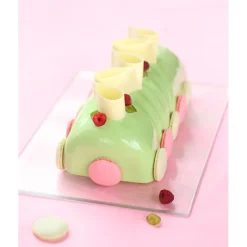 Gouttière à bûche démontable inox 30 cm Patisse