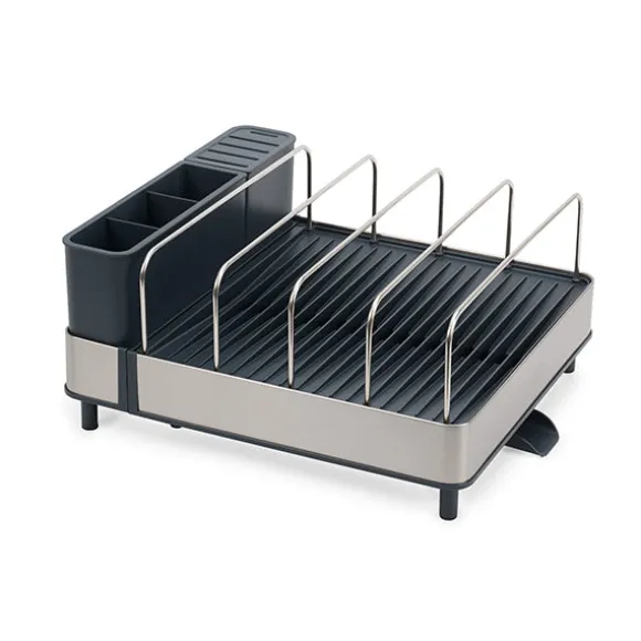 Égouttoir à vaisselle extensible en acier inoxydable Joseph Joseph