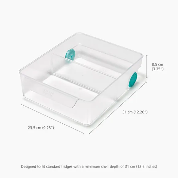 Grand bac de rangement compartimenté FridgeStore Joseph Joseph