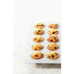 Grande Flexi'Plaque silicone 30 mini-muffins Mathon