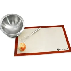 Grand tapis de cuisson professionnel silicone et fibre de verre 58 cm Mathon