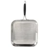 Grill carré tout inox Excell'Inox 26 cm Mathon