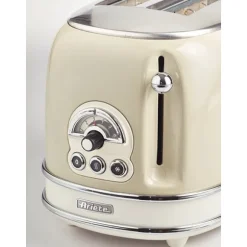 Grille-pain 2 fentes Vintage Beige 810 W 155 Ariete