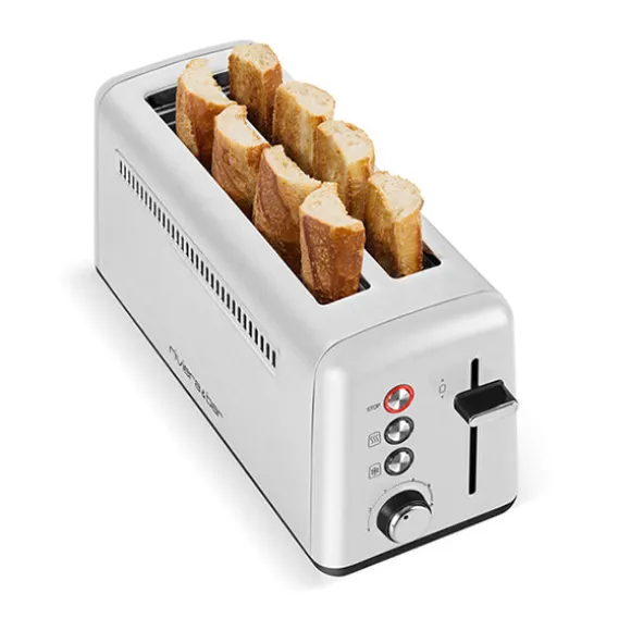 Grille-pain inox 2 fentes extra-longues QGP480 Riviera et bar