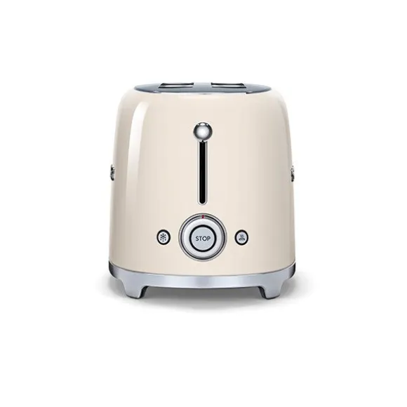 Grille-pain 4 tranches crème 1500 W TSF02CREU Smeg