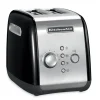 Grille-pain 2 tranches noir 5KMT221EOB Kitchenaid