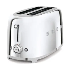 Grille pain 4 tranches 1500 W TSF02SSEU chromé Smeg