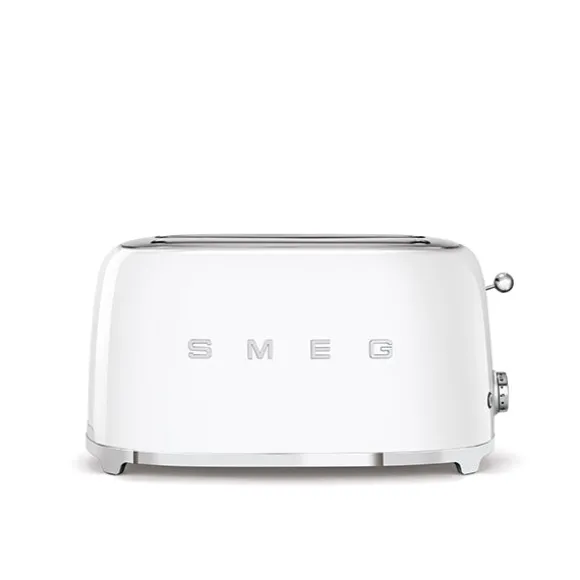 Grille pain 4 tranches 1500 W TSF02WHEU blanc Smeg