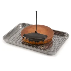 Grille pour plat à four 28x20 cm Steel Pan