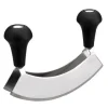 Hachoir - berceuse double manuel inox Lacor