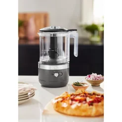 Hachoir électrique sans fil 2 vitesses 1,18 L gris mat 5KFCB519EDG Kitchenaid