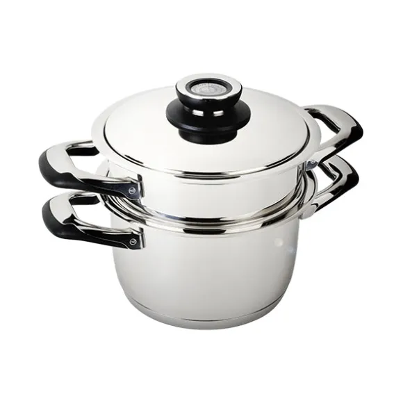 Insert cuit vapeur inox 20 cm Ecovitam