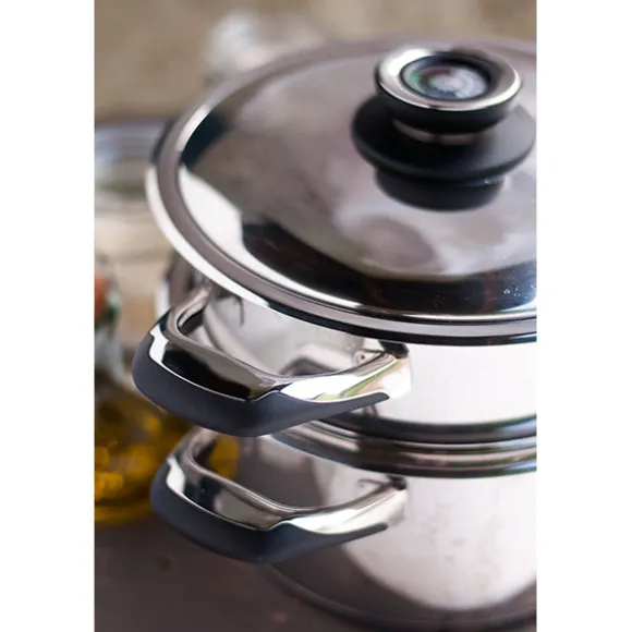 Insert cuit vapeur inox 20 cm Ecovitam