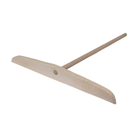 Kit crêpes spatule et râteau en bois blanc Mathon