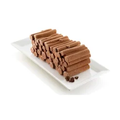 Kit moule à bûche en silicone Forêt Silikomart